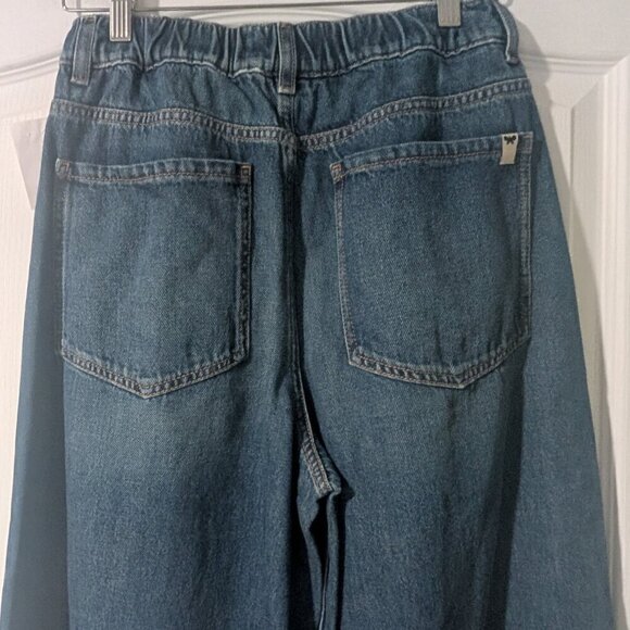 Weekend MaxMara | Abitata Blue Wide Leg Jeans - Picture 15 of 16